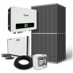 TIPA Solární sestava ostrovní HV 2225W Trina 445Wp x 5 baterie HV 10,24kWh střídač HV Geti