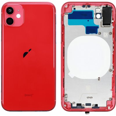 Kryt Apple iPhone 11 zadní červený – Zboží Mobilmania