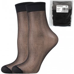 VOXX ponožky NYLON socks SÁČEK 20 DEN 2 páry nero