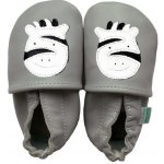 Hopi Hop barefoot kožené capáčky Zebra – Zboží Mobilmania