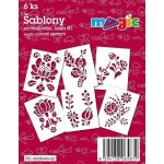 Papírové šablony sada N1 Lidové motivy – Hledejceny.cz