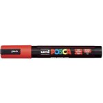 Uni Posca PC-5M 1,8 2,5 mm fluo červená – Zboží Živě