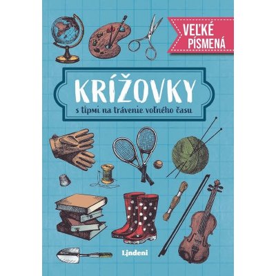 Krížovky s tipmi na trávenie voľného času - veľké písmená – Hledejceny.cz