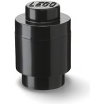 LEGO® úložný box kulatý 12,3 x 18,3 cm černá – Zboží Dáma