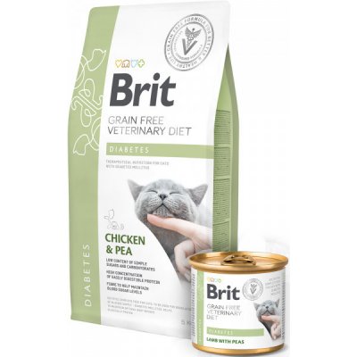 Brit Veterinary Diets Cat Diabetes 0,2 kg