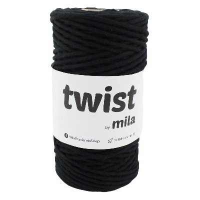Šňůra TWIST MILA 3mm/100m - Černá – Sleviste.cz