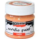 Pentart akrylová barva 50 ml lososová matná – Sleviste.cz