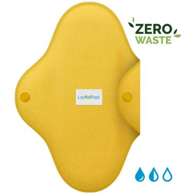 LadyPad slipová vložka Slunečnice velikost XS Zero waste bez plastového a papírového obalu 1 ks