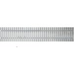 Alcadrain AP1- Přelivový rošt bez protiskluzu, 25 x 295 x 1000mm AP1-295-1000