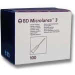 BD Microlance injekční jehla 22 G 0. 70 x 40 černá 100 ks – Hledejceny.cz
