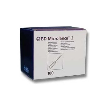 BD Microlance injekční jehla 22 G 0. 70 x 40 černá 100 ks