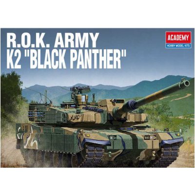 Academy K2 Panther Republic of Korea Army Model Kit 13511 černá 1:35