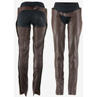 HORZE Chapsy Blake kožené b.hnědá – Zboží Dáma