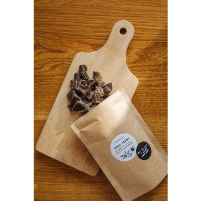 Květomluva BEEF JERKY BIO hovězí Bylinky a zelenina 25 g – Zboží Dáma