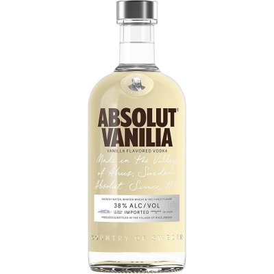 Absolut Vodka Vanilia 38% 1 l (holá láhev)