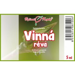 Vinná réva tinktura z pupenů 5 ml gemmoterapie doplněk stravy