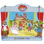 Marionetino Loutkové divadlo základní 14 loutek, 10 pohádek – Zboží Dáma