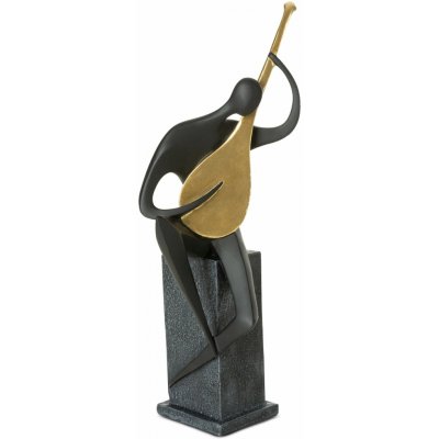 EUROFIRANY DEKORAČNÍ FIGURKA RICO 13X11X32 CM ČERNÁ – Hledejceny.cz