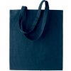 Nákupní taška a košík Kimood Bavlněná taška SHOPPER kosatcová modrá