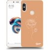 Pouzdro a kryt na mobilní telefon Pouzdro Picasee silikonové Xiaomi Redmi Note 5 Global - Peonies čiré