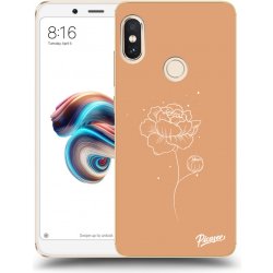 Pouzdro Picasee silikonové Xiaomi Redmi Note 5 Global - Peonies čiré