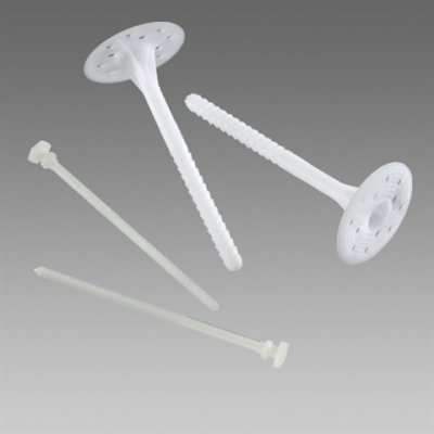 DEN BRAVEN Talířová hmoždinka XPN 10 s plastovým trnem, natloukací, dlouhý rozpon 280mm – Sleviste.cz