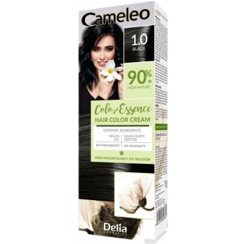 Delia Cameleo Color Essence barva na vlasy 1.0 Black 75 g