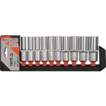 Yato Sada nástavc 1/2" šetihranné 10 ks 10-24 mm YT-3886 - ruční nářadí – Zboží Dáma