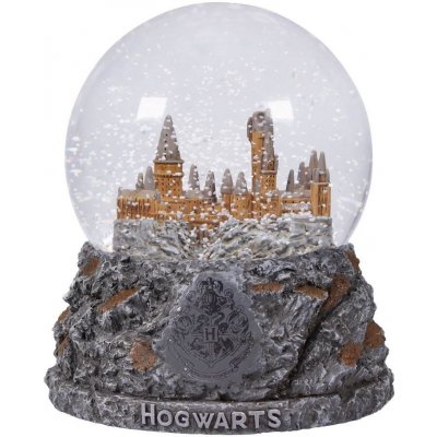 CurePink Těžítko sněhová koule Harry Potter: Hrad Bradavice – Zboží Mobilmania