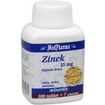 MedPharma Zinek 15 mg 107 tablet – Hledejceny.cz