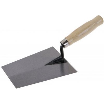 Lžíce zednická 160x130mm broušená ocel/dřevo – Zboží Mobilmania