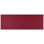 VMS VISION Stolový paraván EKONOMIK ekoTAB ostrý roh 180 x 65 cm bordó – Sleviste.cz