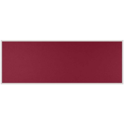 VMS VISION Stolový paraván EKONOMIK ekoTAB ostrý roh 180 x 65 cm bordó – Sleviste.cz