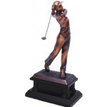 Ft186 Soška golfistka bronzová – Zboží Dáma