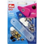 Knoflík stiskací JERSEY s aplikátorem - PRYM varianta černý nikl průměr 12 mm – Zboží Dáma