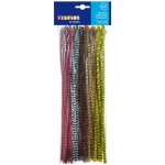 Playbox Chlupaté modelovací dráty 30 cm 50 ks 7 mm proužkované – Sleviste.cz