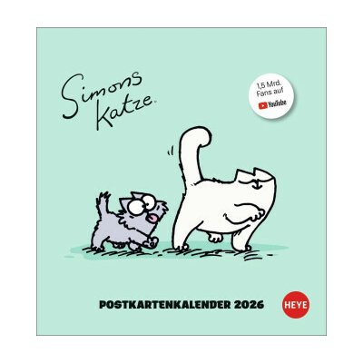 Simons Katze Postkarten 2026 – Zbozi.Blesk.cz