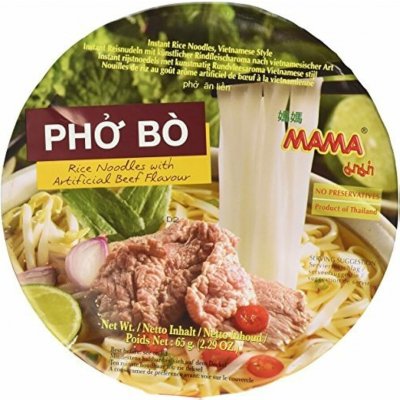 Mama Instantní polévka s rýžovými nudlemi Pho Bo 65 g – Hledejceny.cz