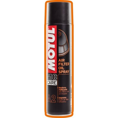MOTUL A2 AIR FILTER OIL 0,4L sprej (pro vzduchové filtry) – Hledejceny.cz