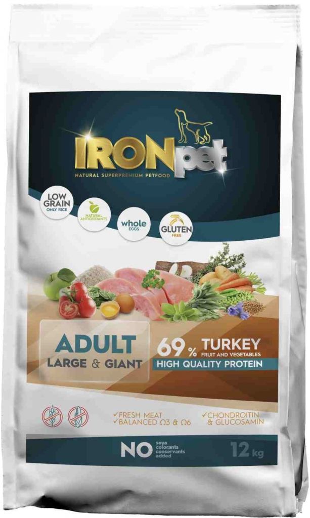 IRONpet Turkey Large Giant Adult 12 kg