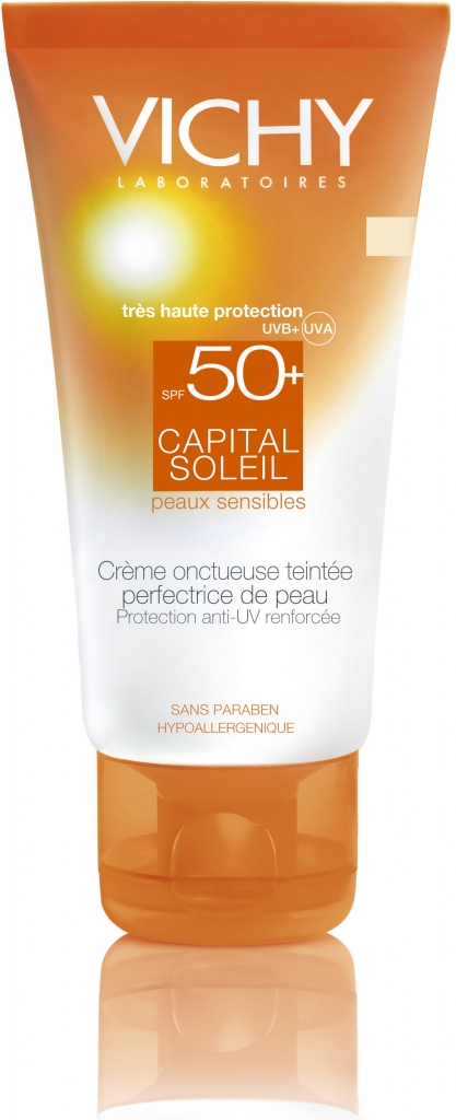 Vichy Capital Soleil zabarvený krém na obličej SPF50 50 ml