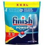 Finish Power All in 1 tablety do myčky nádobí Lemon Sparkle 80 ks 1280 g – Zboží Mobilmania