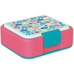 Quokka Twist Dělený plastový box na jídlo Flowers 40258 – Zboží Mobilmania