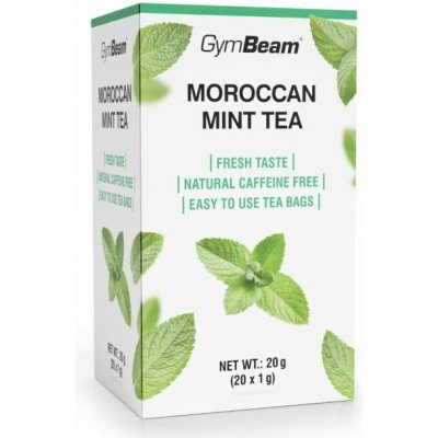 GymBeam Čaj z marocké máty 20 x 1 g – Zboží Mobilmania