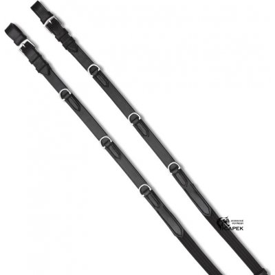 WALDHAUSEN Otěže Thiedemann s očky černá – Zboží Dáma WALDHAUSEN Otěže Thiedemann s očky černá – Zboží Dáma