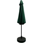 Aga Půlkruhový slunečník CLASSIC 270 cm Tmavě zelený – Zboží Dáma