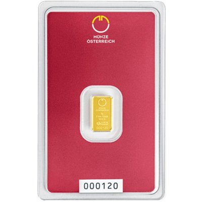 Münze Österreich Zlatý slitek 1 g – Hledejceny.cz