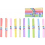 Krepový papír 10ks pastelové barvy – Zboží Dáma