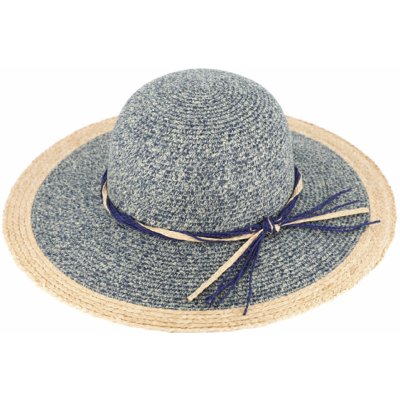 Fiebig Headwear since 1903 Letní dámský slaměný klobouk s širokou krempou Brim Hat Base Point