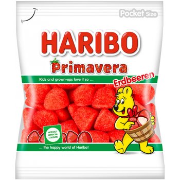 Haribo Primavera pěnové jahůdky 100 g